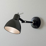 Luxy Ceiling Light - Black / Glossy Black