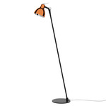 Luxy Glam Floor Lamp - Metallic Black / Glossy Copper