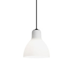 Luxy Glam Pendant - Black / Glossy White