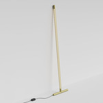 Squiggle Floor Lamp - Gold