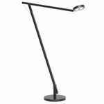 String Floor Lamp - Matte Black / Silver String