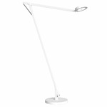 String Floor Lamp - Matte White / Black String