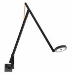 String Plug-In Wall Light - Matte Black / Orange String