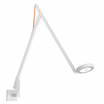 String Plug-In Wall Light - Matte White / Orange String