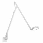 String Plug-In Wall Light - Matte White / Silver String