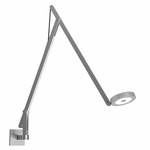 String Plug-In Wall Light - Silver / Black String
