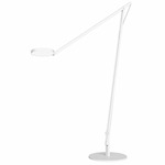 String XL Floor Lamp - Matte White / Silver String