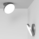 Venere Wall / Ceiling Light - Graphite