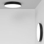 Venere Wall / Ceiling Light - Matte Black