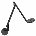 String Wall Light - Matte Black / Silver String
