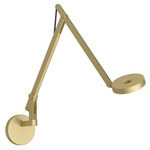 String Wall Light - Royal Gold / Black String
