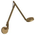 String Wall Light - Dark Bronze / Black String