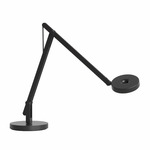 String Table Lamp - Matte Black / Black String