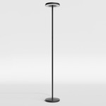 Sol Floor Lamp - Matte Black / Matte White Reflector