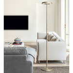 Sol Floor Lamp - Bronze / Matte Gold Reflector