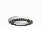 Sol Pendant - Matte White / Matte Black Reflector