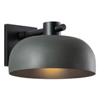 Gomez Wall Sconce - Soft Black / Graphite