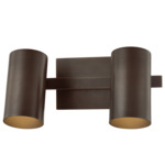 Rueben Bathroom Vanity Light - Bronze / Patina Brass