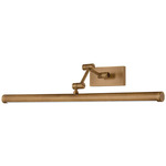 Isaac Picture Light - Patina Brass
