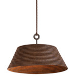 Sequoia Pendant - Bronze / Vintage Rattan