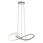 Celeste Color-Select Pendant - Satin Nickel / White