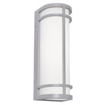 Crain Color-Select Outdoor Wall Sconce - Textured Gray / White
