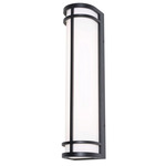 Crain Color-Select Outdoor Wall Sconce - Black / White