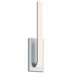 Lumina Color-Select Wall Sconce - Satin Nickel / White