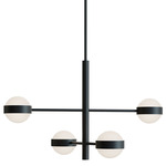 Verona Color-Select Chandelier - Black / White