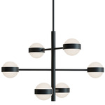 Verona Color-Select Chandelier - Black / White