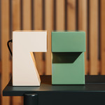 Little Block Table Lamp - Green