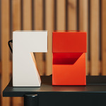 Little Block Table Lamp - Tempest Cream