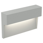 120V Horizontal Ledge Step Light - Discontinued Floor Model - Silver Grey
