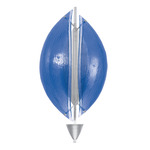 Embark Sail Wall Sconce - Silver Leaf / Blue