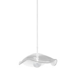 Embark Disc Pendant - White / Clear