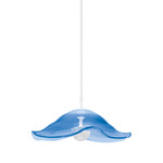Embark Disc Pendant - White / Blue