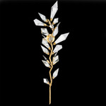 Foret Branch Wall Sconce - Gold Leaf / Crystal