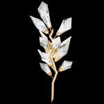 Foret Branch Wall Sconce - Gold Leaf / Crystal
