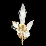 Foret Wall Sconce - Gold Leaf / Crystal