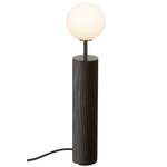 Co Table Lamp - Burnt Wood / Opal