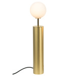 Co Table Lamp - Satin Brass / Opal