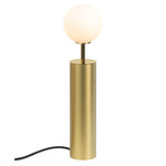 Co Table Lamp - Satin Brass / Opal