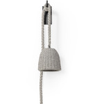 Asilomar Outdoor Plug-in Pendant / Wall Light - Oil Rubbed Bronze / Grey