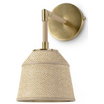 Capistrano Wall Sconce - Brass / Natural