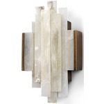 Montrose Wall Sconce - Antique Brass / Alabaster