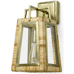 Watson Wall Sconce - Brass / Clear