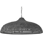 Westerly Outdoor Chandelier - Black / Charcoal