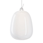 Oblo Pendant - White / Silk White