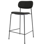 Co Upholstered Counter/Bar Chair - Black / Re-Wool 198