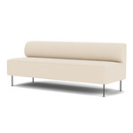 Eave Dining Sofa - Black / Logan Jasmine